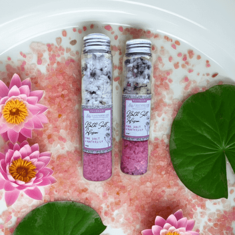 Pink Salt & Water Lily Bath Infusion - Lavender Lane Shop